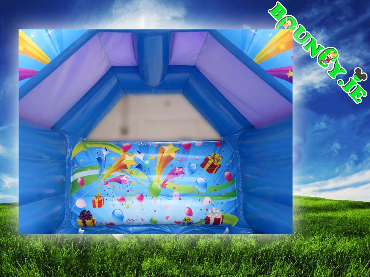 Celebration 10x10ft bouncy castle image 3