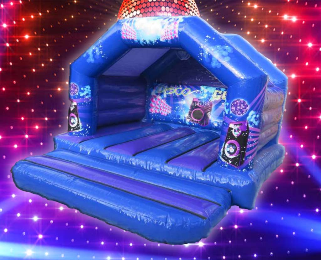 Disco 12x12ft bouncy castle