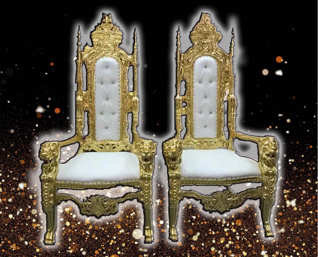 gold throne