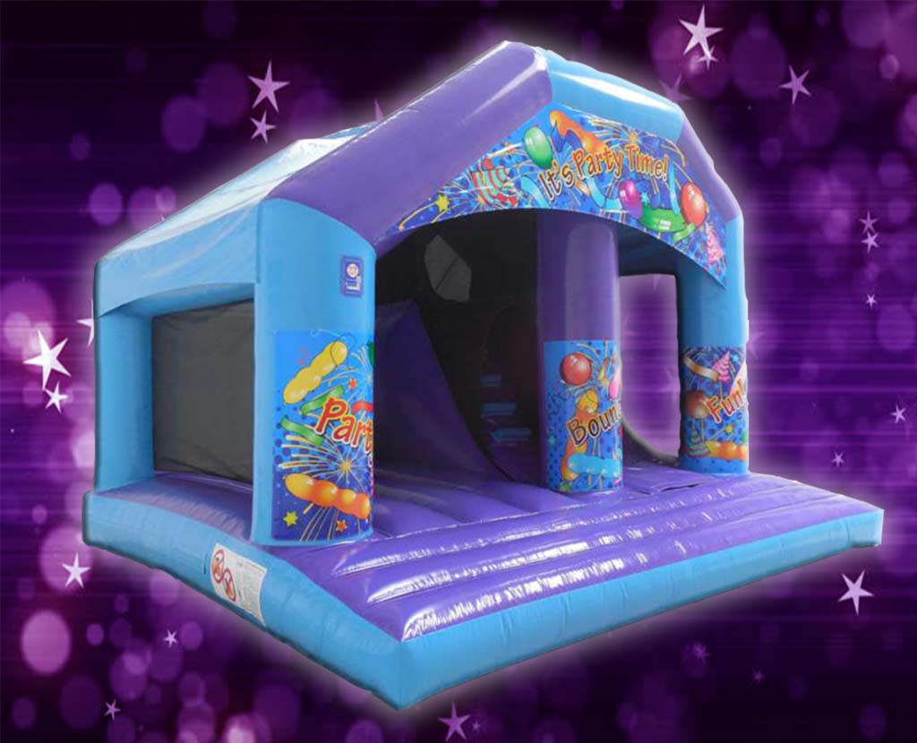 Large party combo with slide 16x17ft bouncy castle