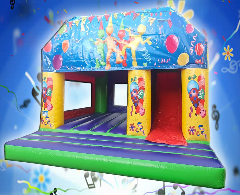 Large party combo with slide 15x17ft bouncy castle